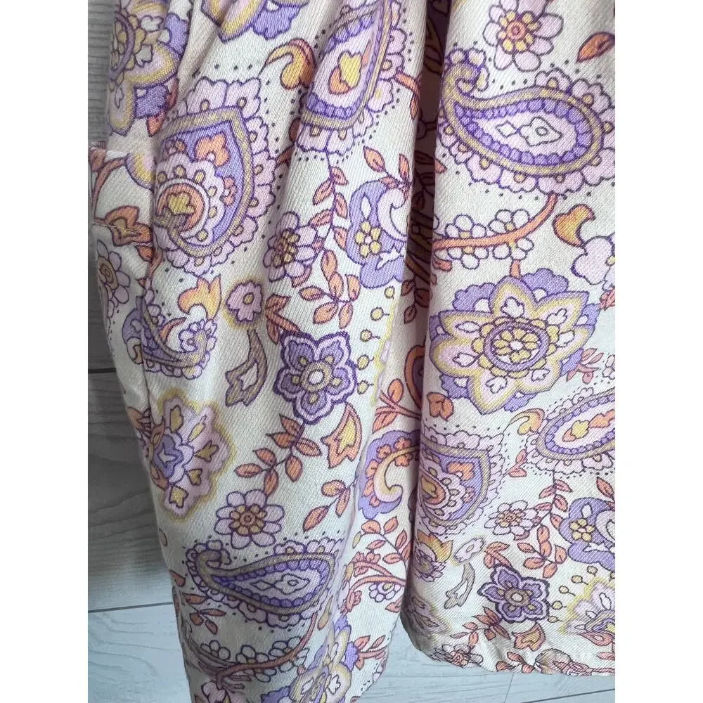 Wonder Nation Toddler Girls Pink Floral Paisley  Jumper Set Size 2T